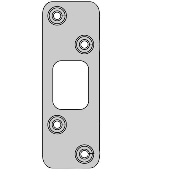 Deadbolt Strike, Iron Black